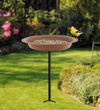 Garbuildman 28 inch Lightweight Birdbaths Antique Decoration Detachable - Image 7