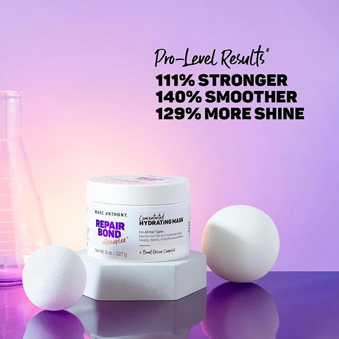 Marc Anthony Repairing Hair Mask, Repair Bond +Rescuplex - Image 4