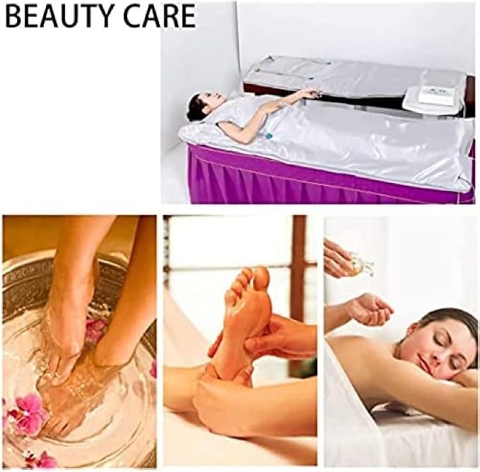 50 Pack Sauna Bag Plastic Body Wrap Disposable Sauna Blanket Liners 87 X 47 - Image 2