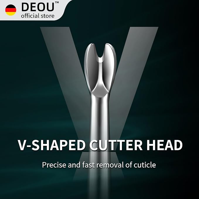 DEOU Cuticle Pusher Dead Skin Remover Stainless Steel dead skin fork cuticle - Image 4