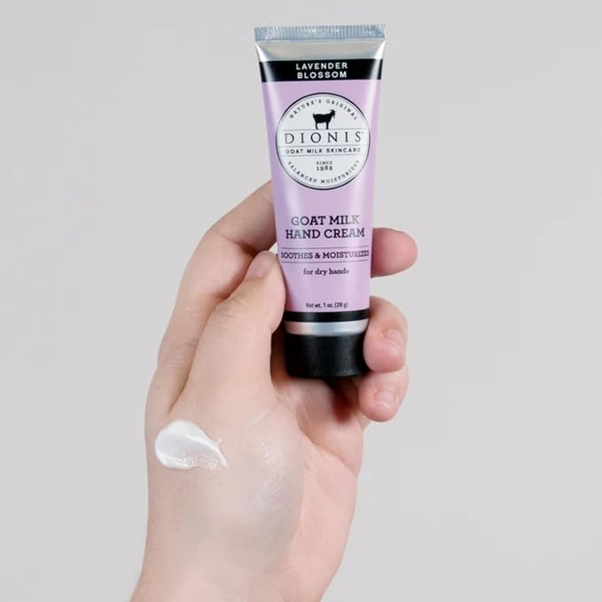 Dionis Goat Milk Hand Cream Lavender Blossom 1 oz - Image 3