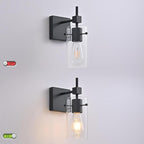 SOLFART 1 Light Vintage Vanity Light Bathroom Light Fixture Over Mirror Wall - Image 9