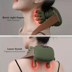 Neck Massager 2025, with Heat Electric Shoulder & Cervical Massage - Image 2