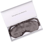 Silk Sleep Mask Light Blocking Luxury 100% Mulberry 19mm Silk Eye Mask Eye - Image 7