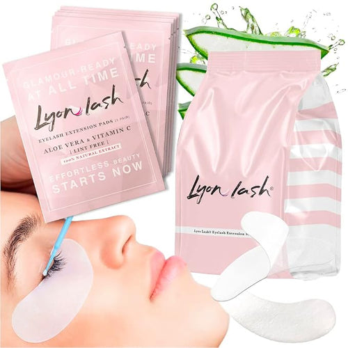 100 Pairs Eyelash Extension Under Eye Gel Pads by Lyon Lash by LYONLASH