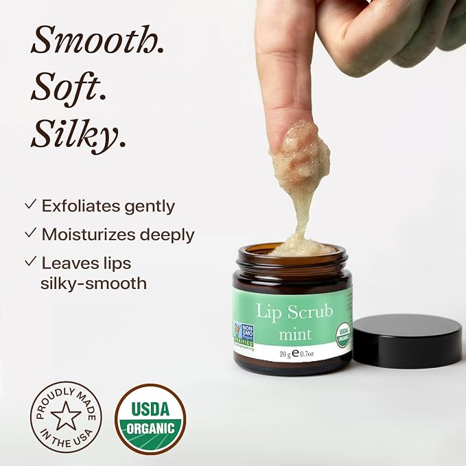 USDA Organic Lip Scrub Mint - Image 3