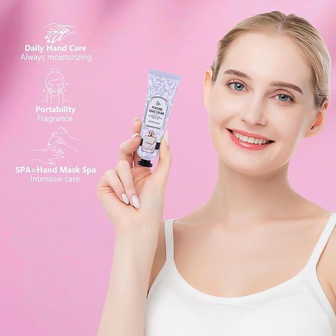 5 Pack Hand Cream Set, Gentle HandCream Lotion, Mini Hand Cream Gift Set - Image 5