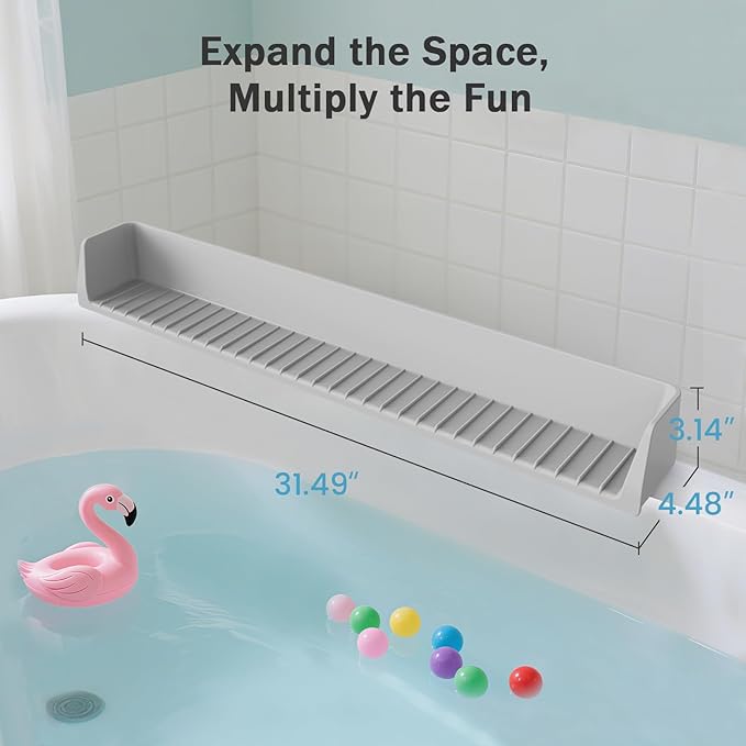 Bathtub Splash Guard PlayPad Shelf Area - Image 6