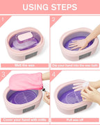 Paraffin Wax Machine for Hand and Feet -Paraffin Wax Warmer Moisturizing Kit - Image 2