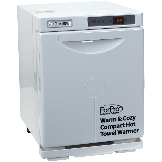 ForPro Warm & Cozy Hot Towel Warmer, Compact 5L Capacity Cabinet, Stainless - Image 2
