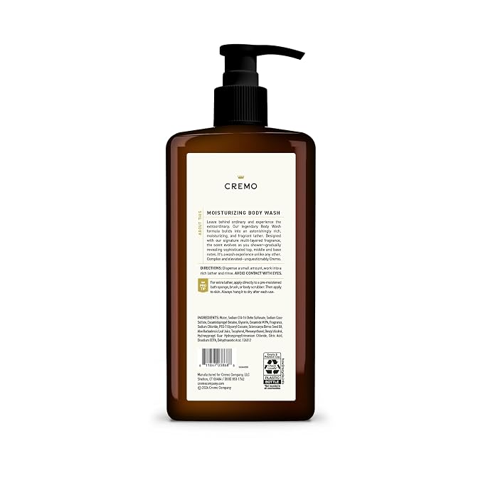 Cremo Rich-Lathering Spice & Black Vanilla Body Wash - Image 7