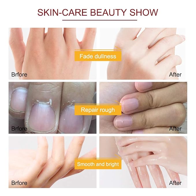 Hand Peeling Mask 5 pack, Hand Masks Moisturizing Gloves, Repairing Glove - Image 4