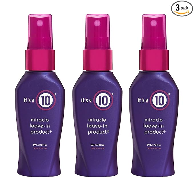 It's A 10 Miracle Leave-In Product 2 Oz 3 Pack by Itsa10Haircare