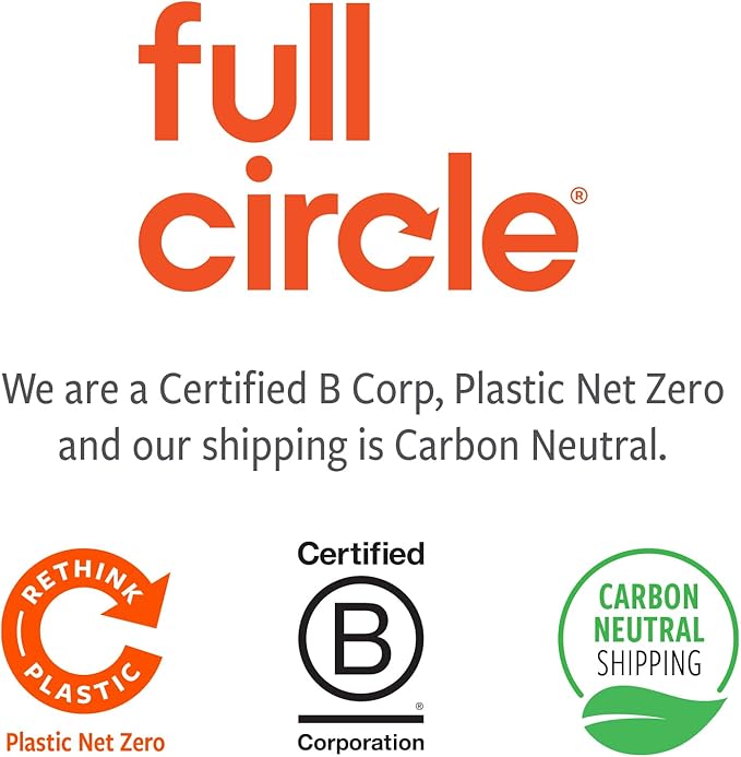 Full Circle Coconut Scrubber Sponges, Plant-Based Sponges Made - Image 7