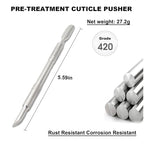 Pre-treatment Cuticle Pusher, Russian Prep Nail Pushers, Dual Ended Cuticle - Image 6
