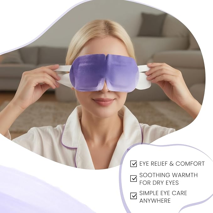 Self Heating Eye Mask Warm Compress - Image 3