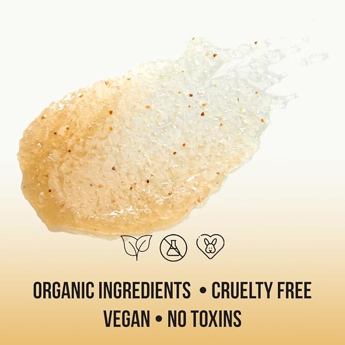 24K Gold Body Scrub, Natural Exfoliating Face Sugar Scrub - Image 7