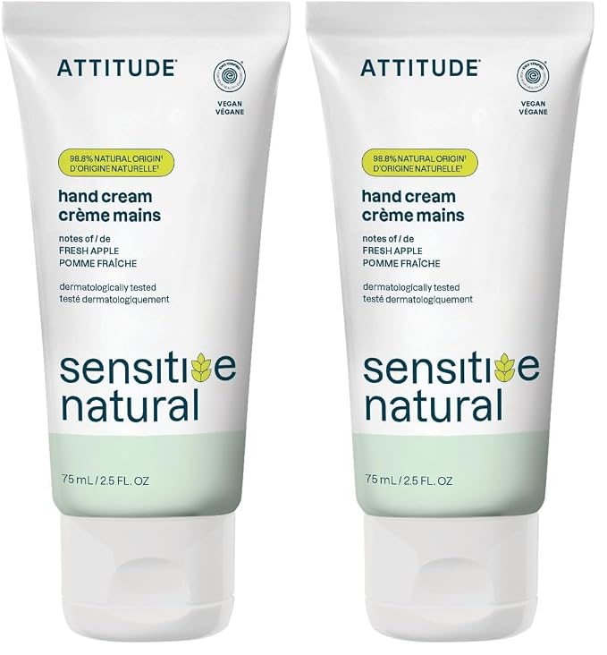 ATTITUDE Hand Cream, EWG Verified, Plant and Mineral-Based Ingredients by ATTITUDE