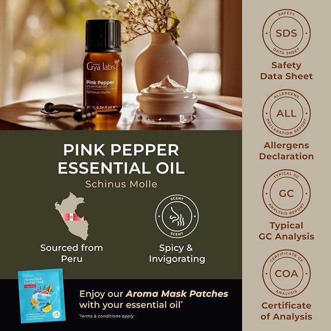 100% Pure Pink Pepper Essential Oil - Image 6