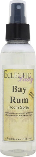 Bay Rum Room Spray, 4 Ounces, No Artificial Colors, or Preservatives by EclecticLady