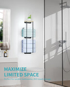 Towel Racks for Bathroom, 2 Tier Wall Towel Holder - Image 6