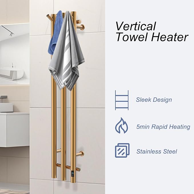 Electric Heated Towel Rack - Image 2