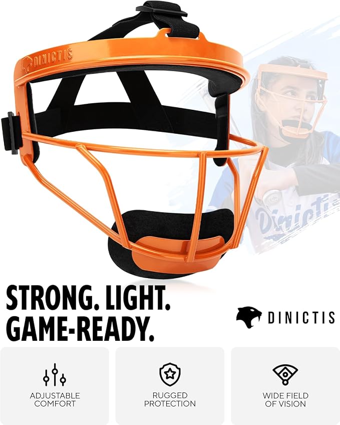 Dinictis Softball Face Mask, Lightweight, Comfortable, - Image 4