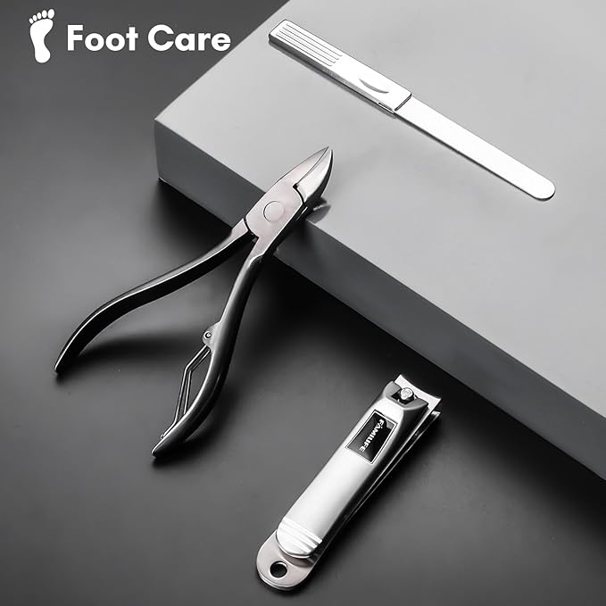 FAMILIFE Manicure Set, Professional Manicure Kit Nail Clippers Set 11 in 1 - Image 5