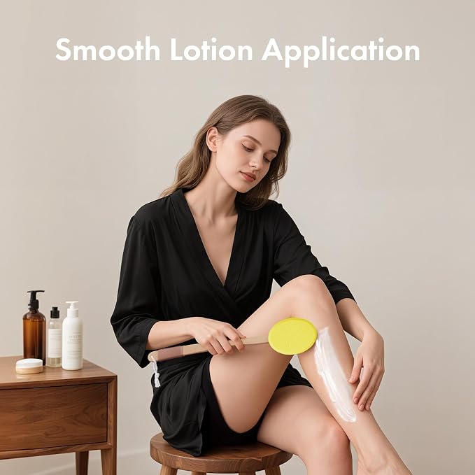 AmazerBath Lotion Applicator for Back, 4 Replacement Pads - Image 7