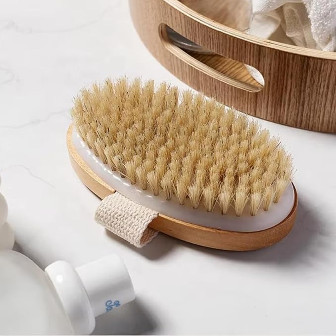 Dry Body Brush – Eco-Friendly Natural Bristles - Image 5