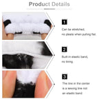 6 Pcs Elastic Microfiber Spa Headband Set - Image 4