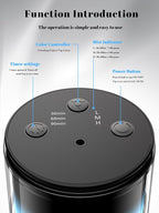 Waterless Diffuser for Essential Oil: Mini Battery Scent Diffuser for - Image 7