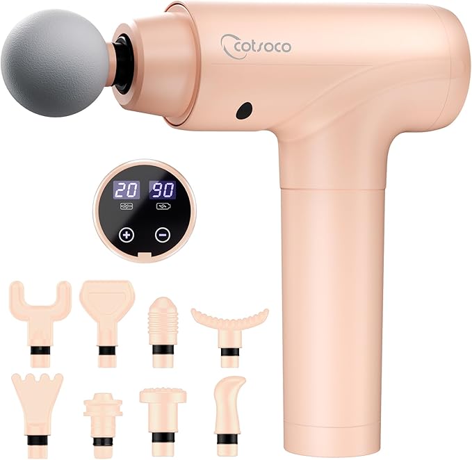cotsoco Massage Gun Deep Tissue, Muscle Massage Gun Back Massager by cotsoco