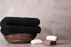 Avalon Towels Bath Towels for Bathroom 100% Cotton Black Bathroom Towels Pack - Image 2