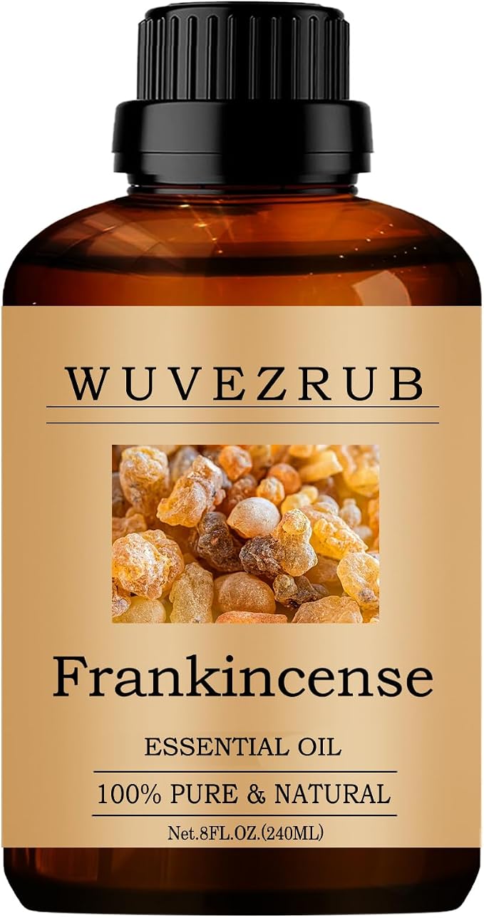 Frankincense Essential Oils, 240ML Pure and Natural Essential Oil by WUVEZRUB