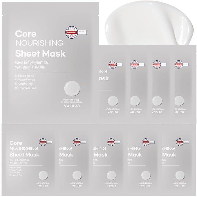 Core Nourishing Sheet Masks by Thebeginningofcleanbeauty