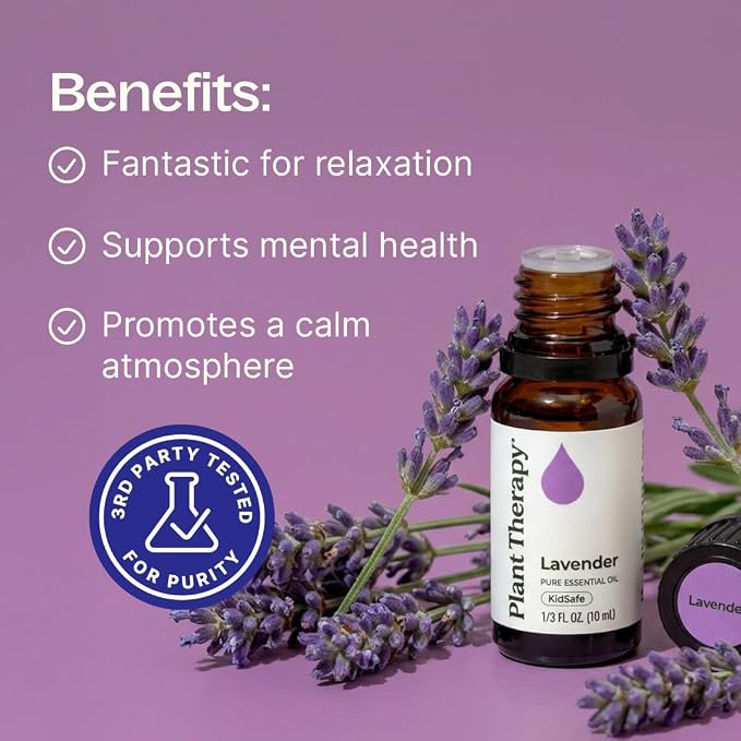Plant Therapy Lavender Essential Oil 100% Pure, Natural Aromatherapy, - Image 2