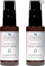 Castle Flush Therapy Neutralizing Toilet Spray | Odor Control: Mist Over the by CastleCompany