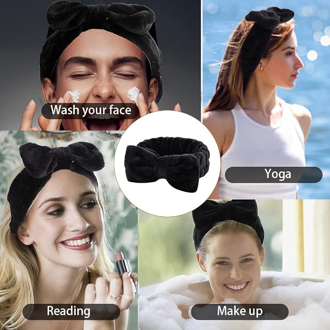 WHAVEL 6 Pack Spa Headbands - Image 4