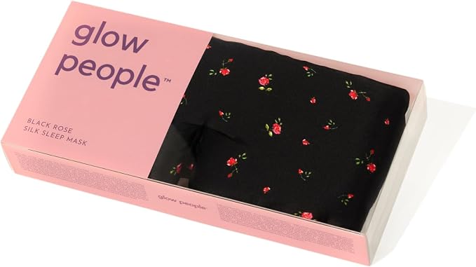 Glow People Silk Sleep Mask – 100% Mulberry Silk Eye Mask - Image 3
