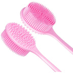 DNC Silicone Back Scrubber for Shower, Soft Bath Body Brush - Image 2