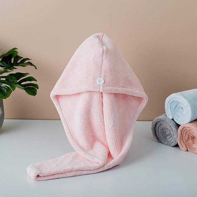 Microfiber Hair Drying Wrap Towel - Image 2