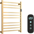 Luxury Heated Towel Rack Wall Mounted Towel Warmers, 10 Bars Towel Warmer Rack by WMHYLYH