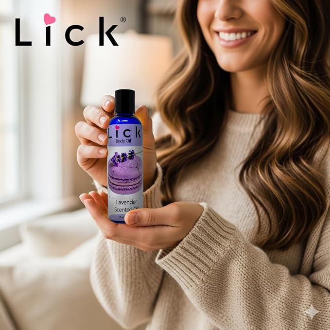 LICK Lavender Floral Scented Body Oil – Lightweight Daily Hydration - Image 4