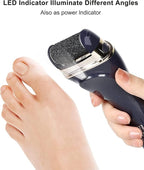 Electric Feet Callus Removers Rechargeable, Portable Electronic Foot File - Image 4