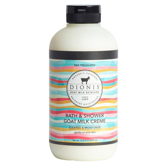 Dionis Bath & Shower Goat Milk Crème Sea Treasures 14.5oz by DionisGoatMilkSkincare
