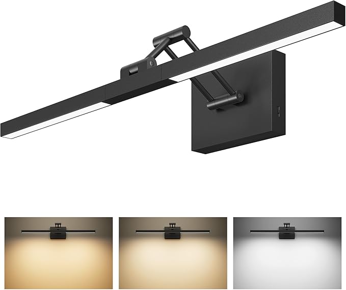VONLUCE 24" LED Bathroom Vanity Light, 3CCT Modern Vanity Lights by Vonluce