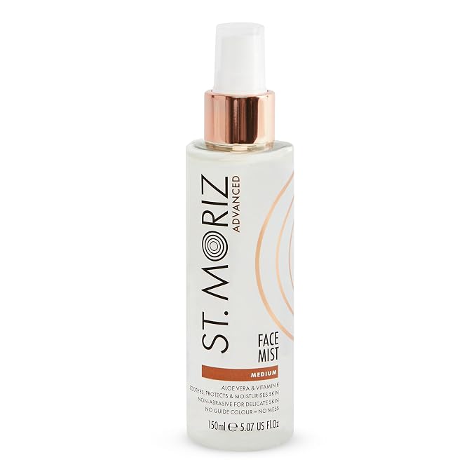 St. Moriz Advanced Self Tanner Face Mist, Sunless Tanning Spray by StMoriz