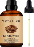 Sandalwood Essential Oils, 120ML Pure and Natural Essential Oil by WUVEZRUB