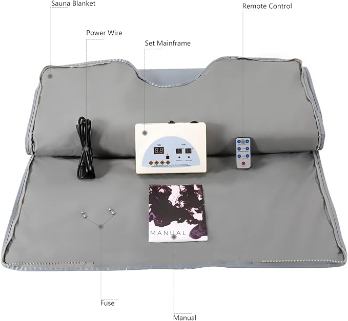 Far Infrared Sauna Blanket Sauna Bag Body Shaper Blanket, Portable Far Infrared - Image 2